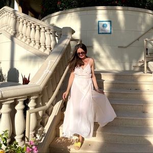 That’s a steal! Loup Charmant organic cotton wrap dress S
Excellent condition